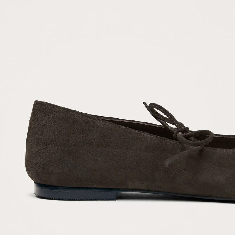 Alohas Sway Suede Ballet Flats image number 2
